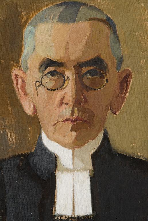 Oskari Paatela, Rovastin muotokuva (Adolf Broms).