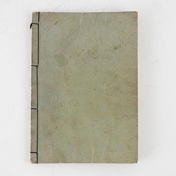 Bok med färgträsnitt, 1800-talets andra hälft.
