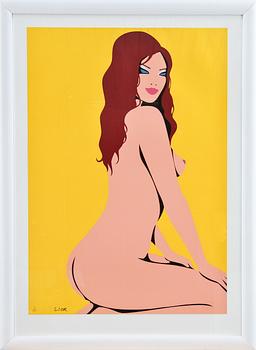 LIOR RON, färglitografi, sign o numr 1/250.