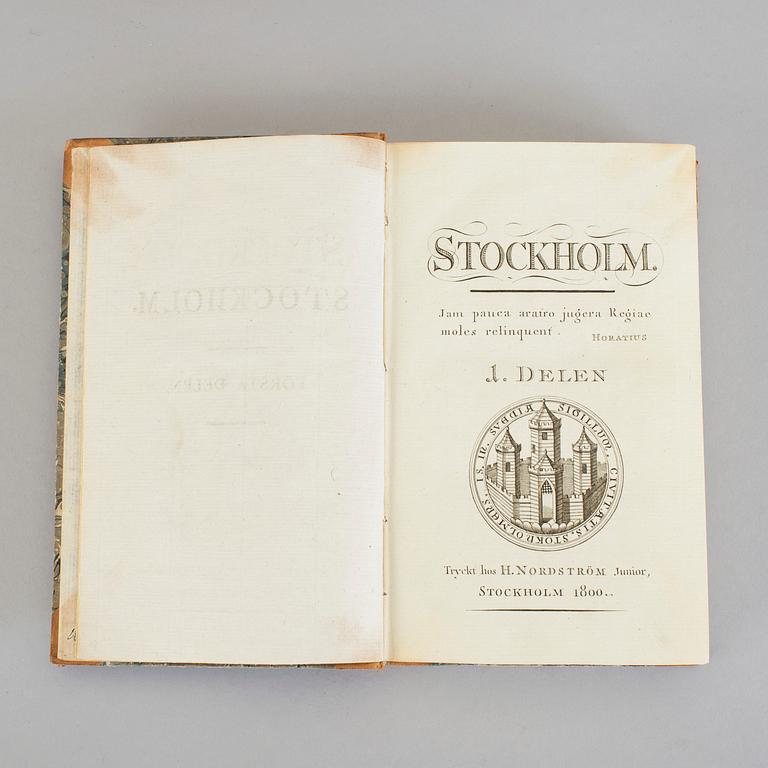 JOHAN ELERS, 4 vol, STOCKHOLM 1-4, Stockholm, H. Nordström junior, 1800-01.