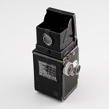 KAMERA, Rolleicord Compur, Franke & Heidecke, Braunschweig, 1900-talets första hälft.