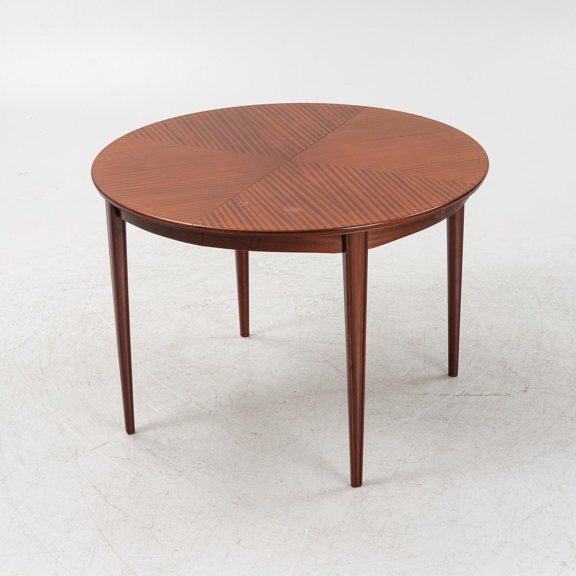 Matbord, 1900-talets andra hälft.