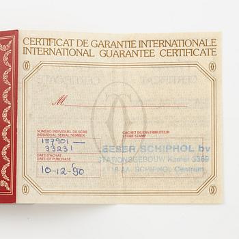 Cartier, Santos Galbée, armbandsur, 29 x 29 (41) mm.