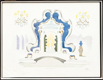 HALMSTADGRUPPEN, 6 färglitografier, signerade och numrerade 165/350.