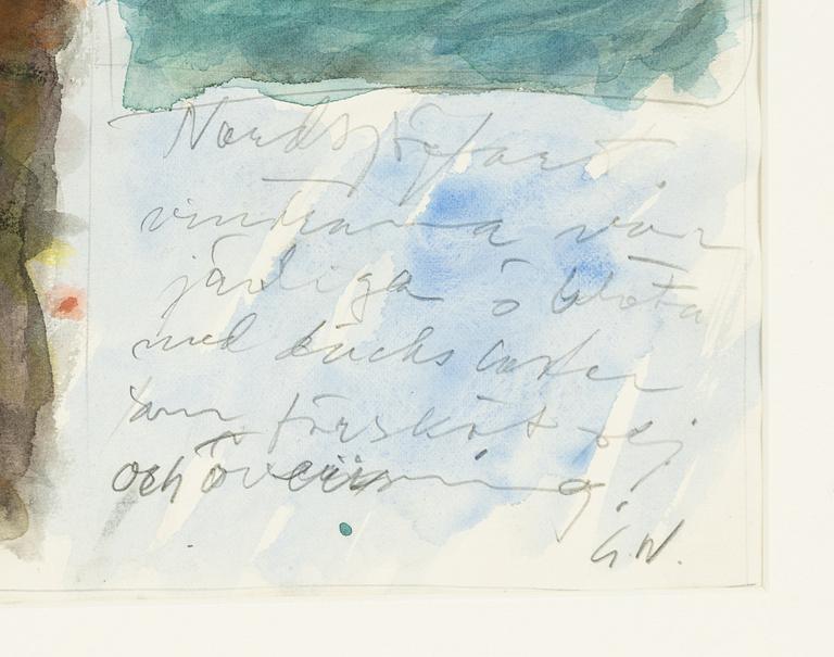 Gösta Werner, "Nordsjöfart".