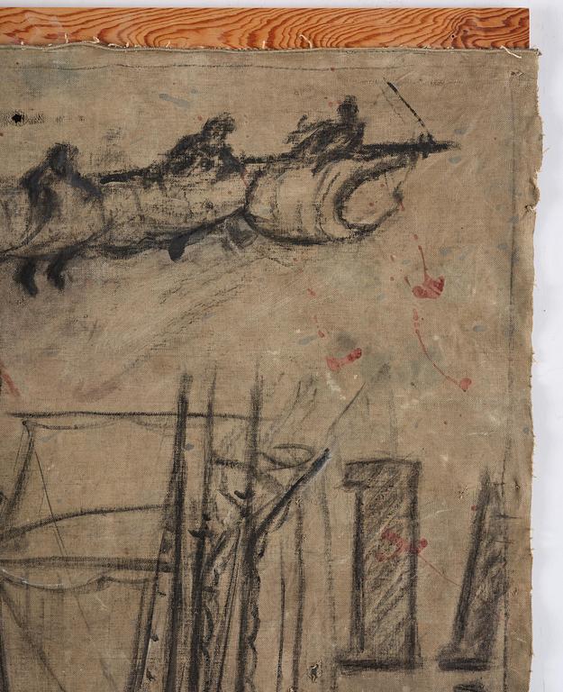 Gösta Werner, 3-masted schooner ship.