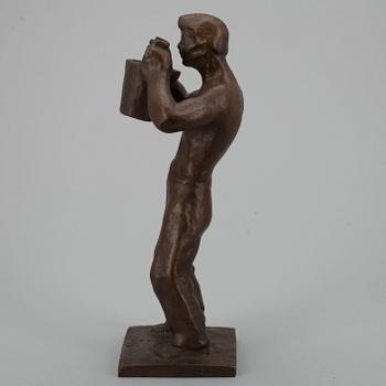 UNTO ARO, skulptur, brons, signerad i godset.