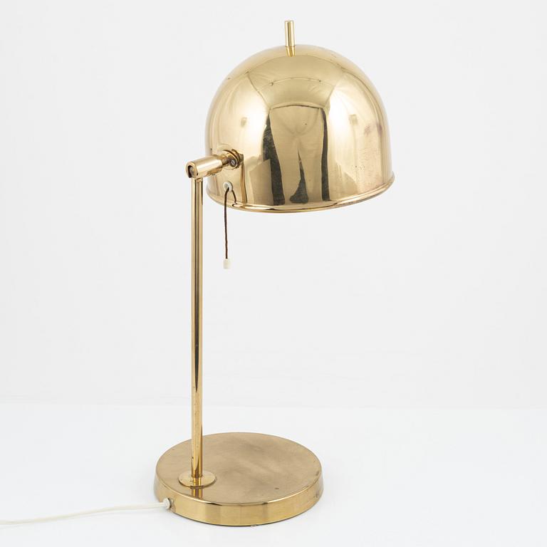 Eje Ahlgren, a brass table lamp, model 'B-075', Bergboms, Sweden, 1960's-70's.