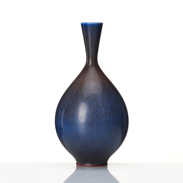 Berndt Friberg, a stoneware vase, Gustavsberg studio, Sweden 1964.