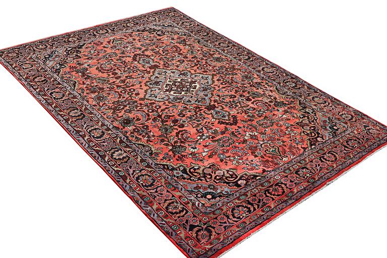 A Mehraban rug, c. 283 x 200 cm.