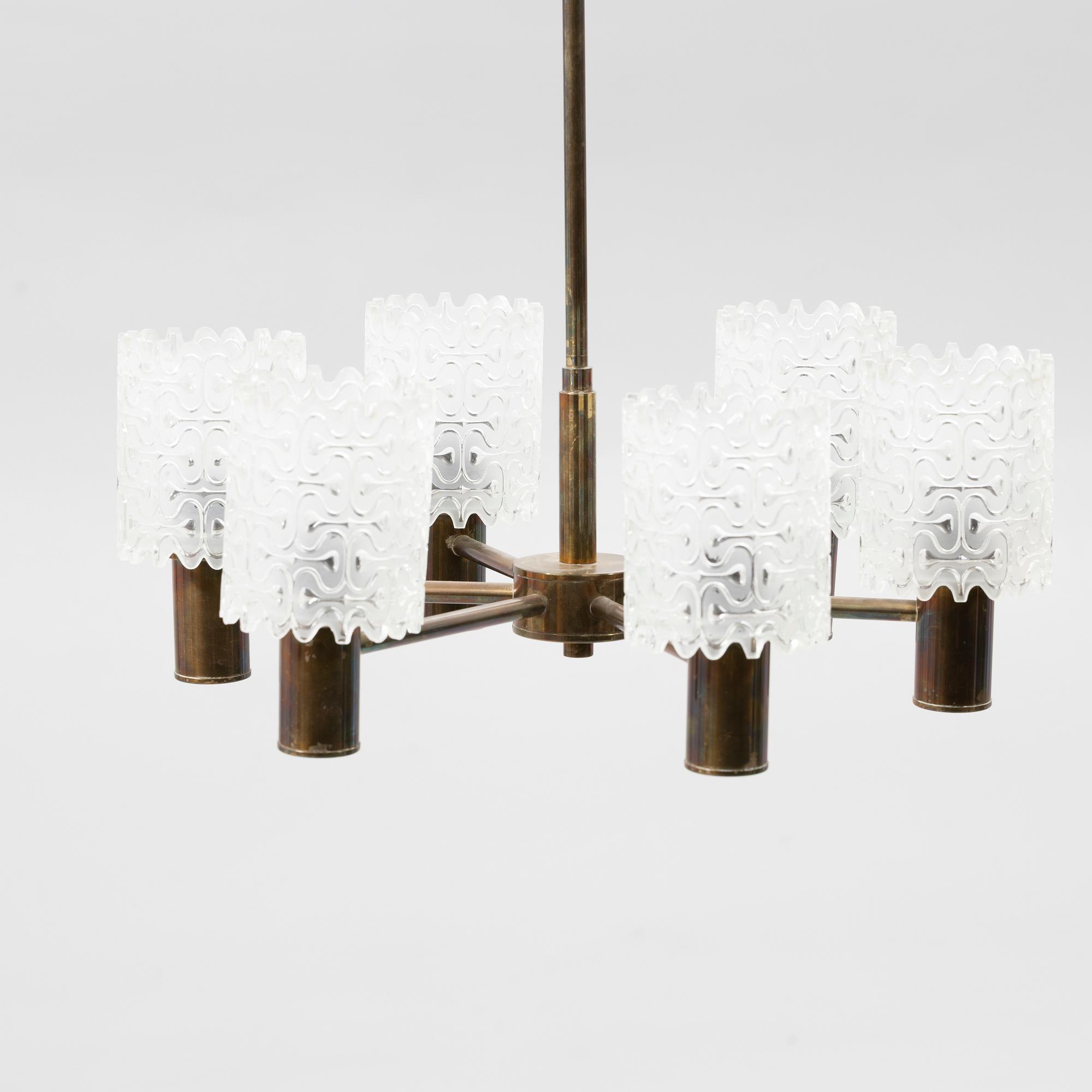 Ceiling lamp, Germany, 1960s/70s.