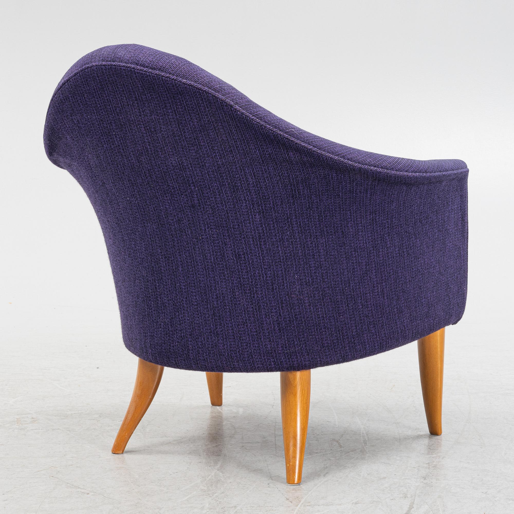 Kerstin Hörlin-Holmquist, fåtölj, "Lilla Adam", ur serien "Paradiset", Triva, Nordiska Kompaniet.