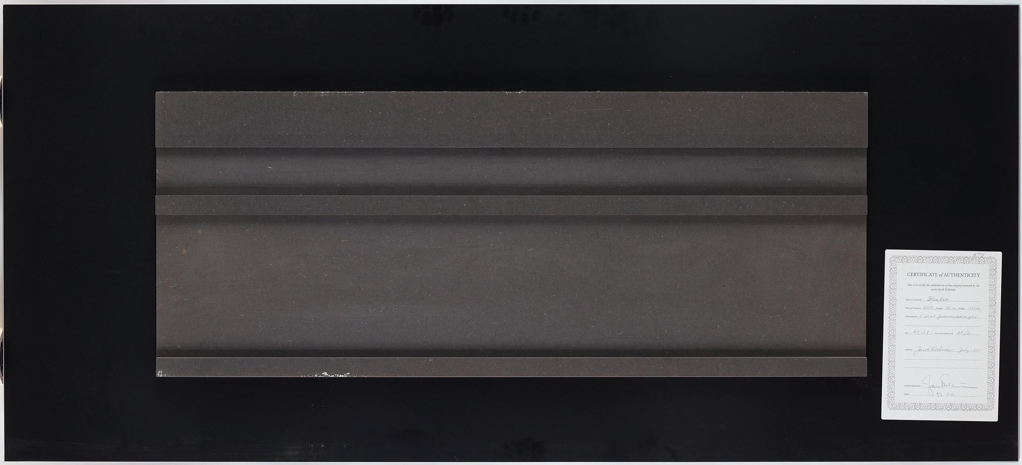 Jacob Felländer, "Blue Kaos", 2009.