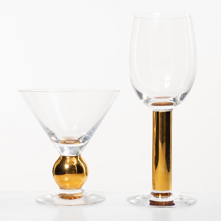 Gunnar Cyrén, glas, 14 st, "Nobel", Orrefors.