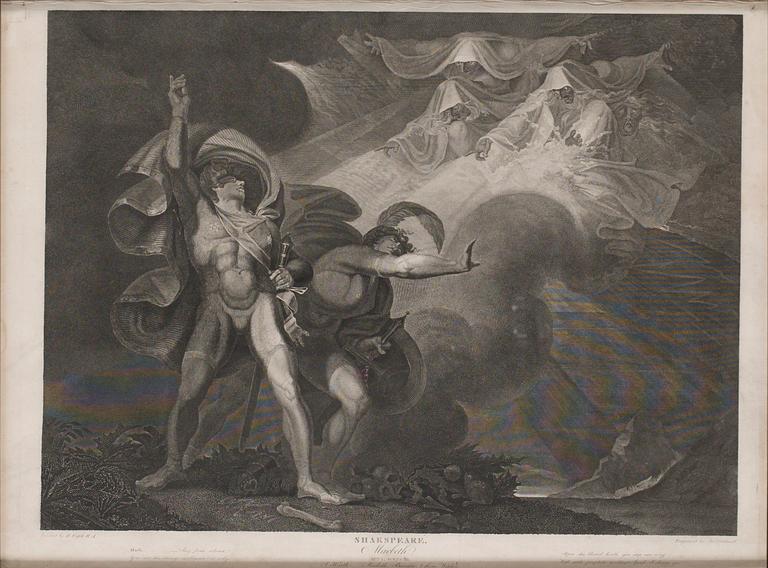 John & Josiah Boydell (publ), Shakspeare; "Machbeth", "Two Gentlemen of Verona".