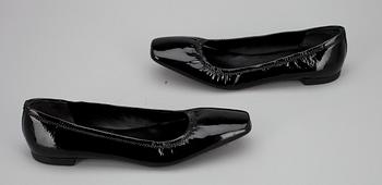 SKOR, ballerinas, Prada.