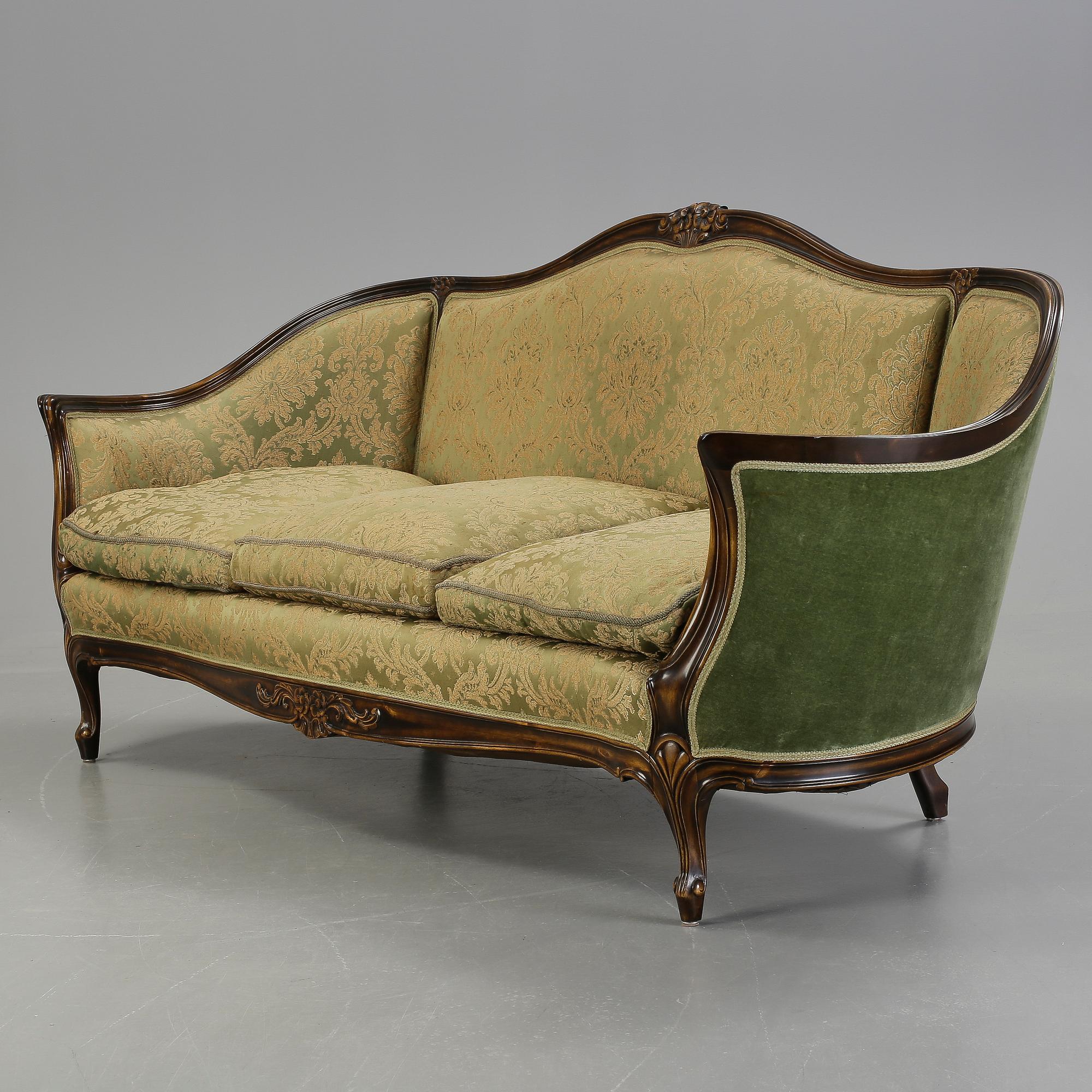 SOFFA, rokokostil, 1900-talets andra kvartal.
