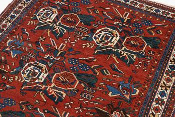 Matta, antik Afshar, sydöstra Iran, ca 153 x 135 cm.