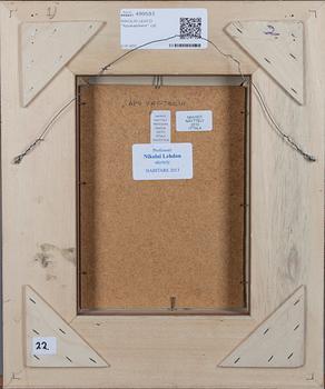 NIKOLAI LEHTO, olja på skiva, signerad och daterad -86.