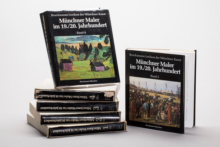 BOK. Münchner Maler im 19./20. Jahrhundert, 6 bd.