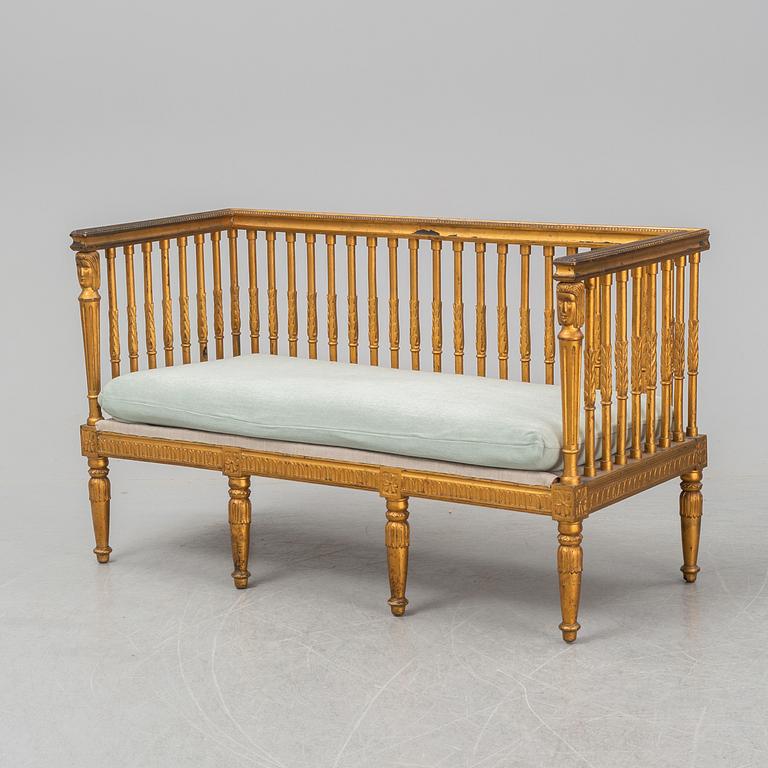 A late 19th century sofa.