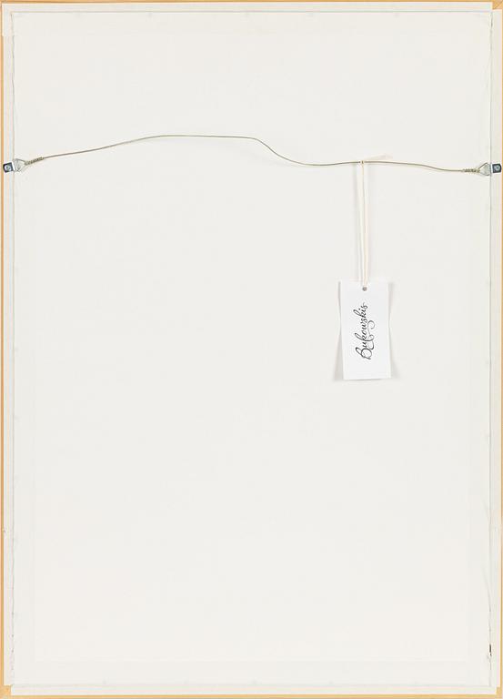 Carl Johan De Geer, "Vägra vapen".