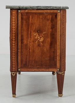 A Gustavian commode by N. P. Stenström, not signed.