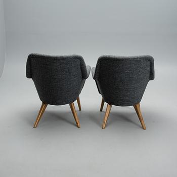 CARL GUSTAF HIORT AF ORNÄS, A PAIR OF ARMCHAIRS.