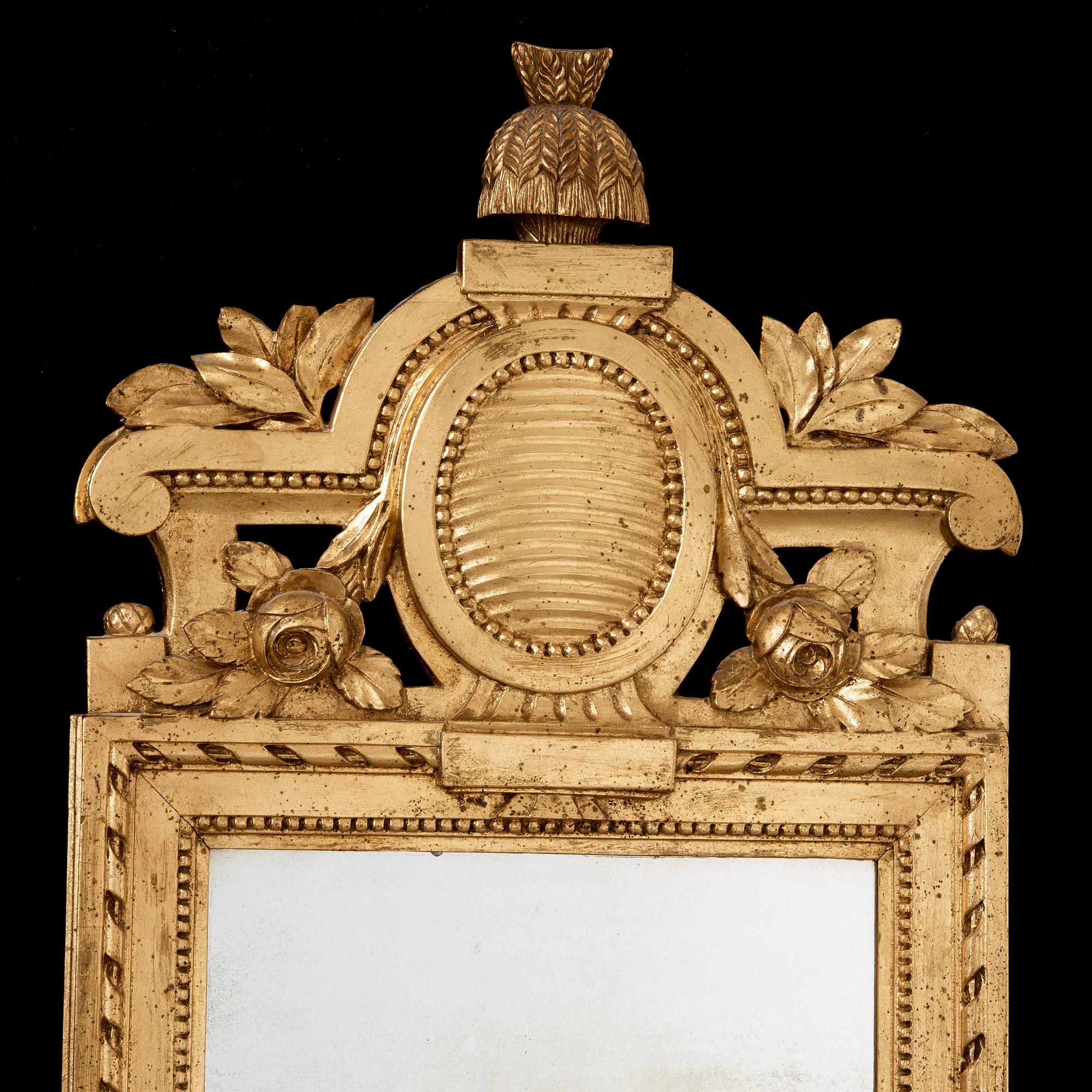 SPEGEL. Gustaviansk, 1700-talets slut.