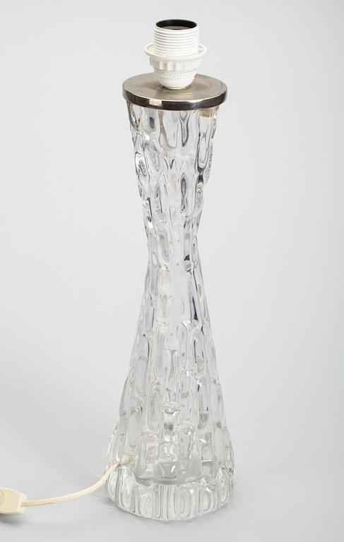 BORDSLAMPA, Carl Fagerlund. Orrefors,