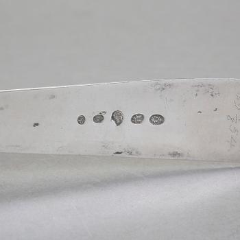 RAGUSKED, silver, Norge, 1800-tal, otydlig mästarstämpel. Vikt ca 165 gram.
