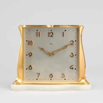 An Imhof table clock, later part of the 20th century.