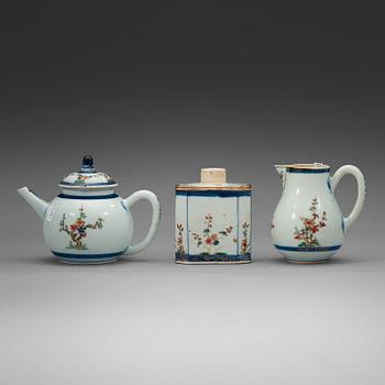 257. A part tea service, Qing dynasty, 18th Century.