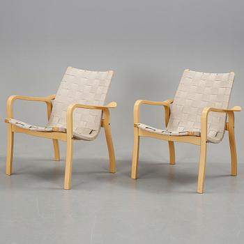 FÅTÖLJER, "Primo", ett par, Yngve Ekström, Swedese, 1990-tal.