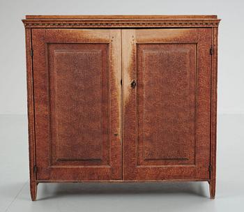 312. A Swedish sideboard. 18th-19th century.