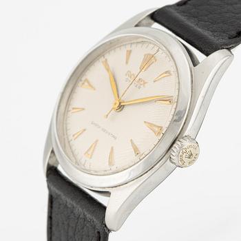Rolex, Oyster, "Waffle Dial", Shock-Resisting, armbandsur, 34 mm.