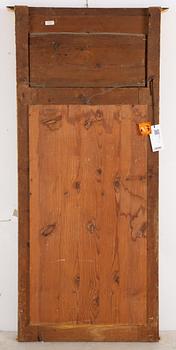 A late-Gustavian mirror, Sweden, early 19th century.