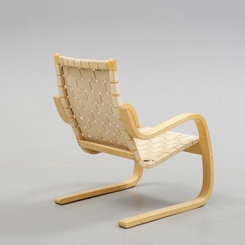 FÅTÖLJ, Alvar Aalto, Artek, modell 406. Björk.