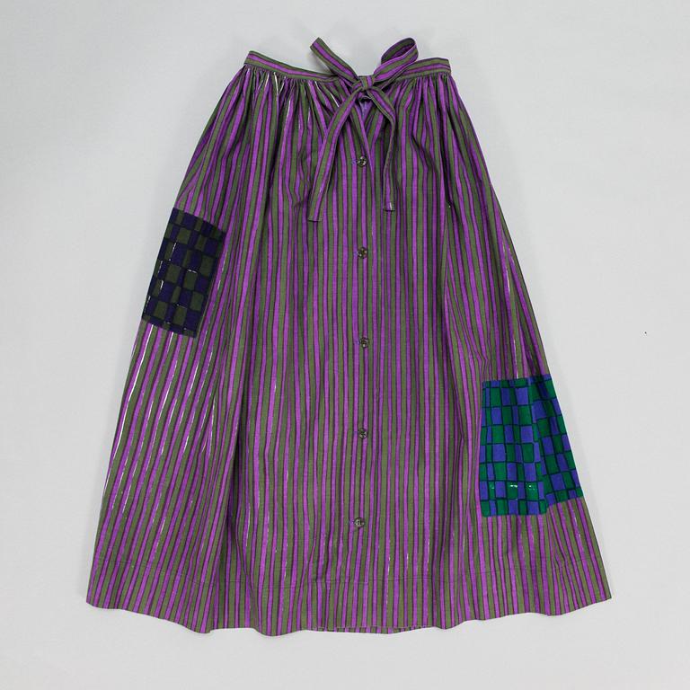 Armi Ratia, "Witch" skirt, unique, Marimekko, 1950's.