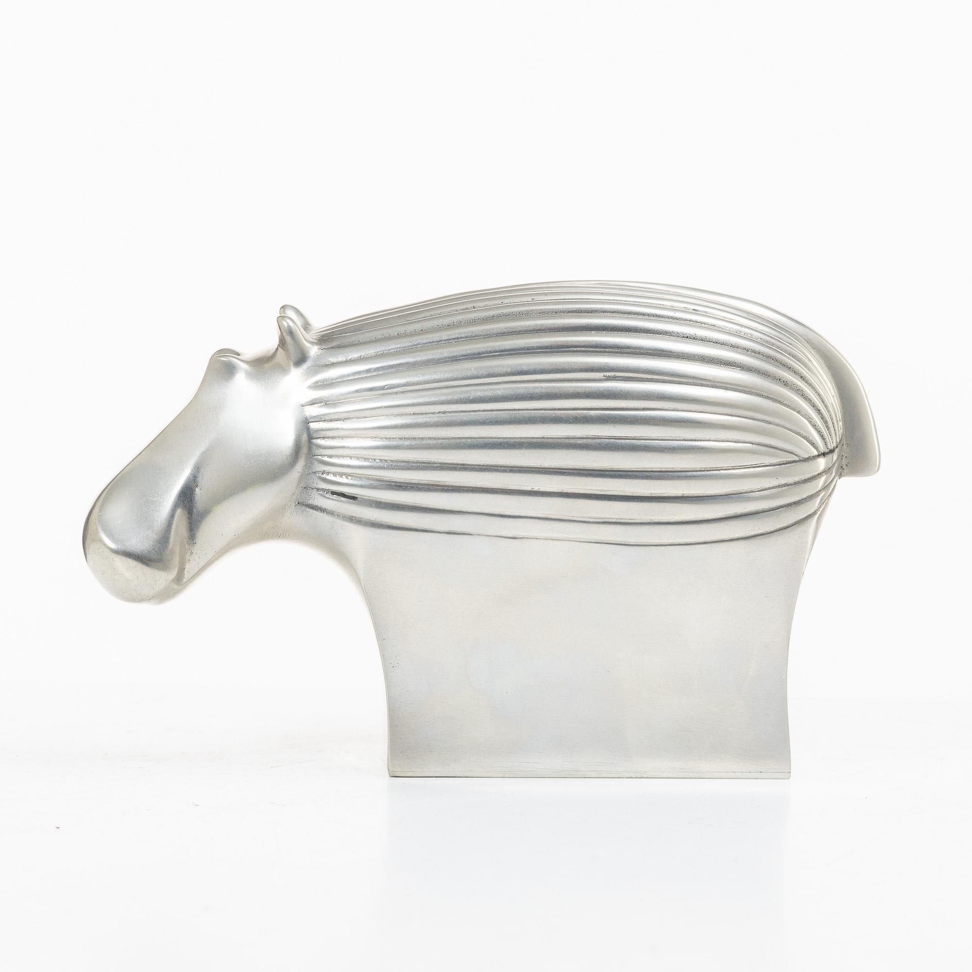 Gunnar Cyrén, a figurine, 'Hippopotamus'.