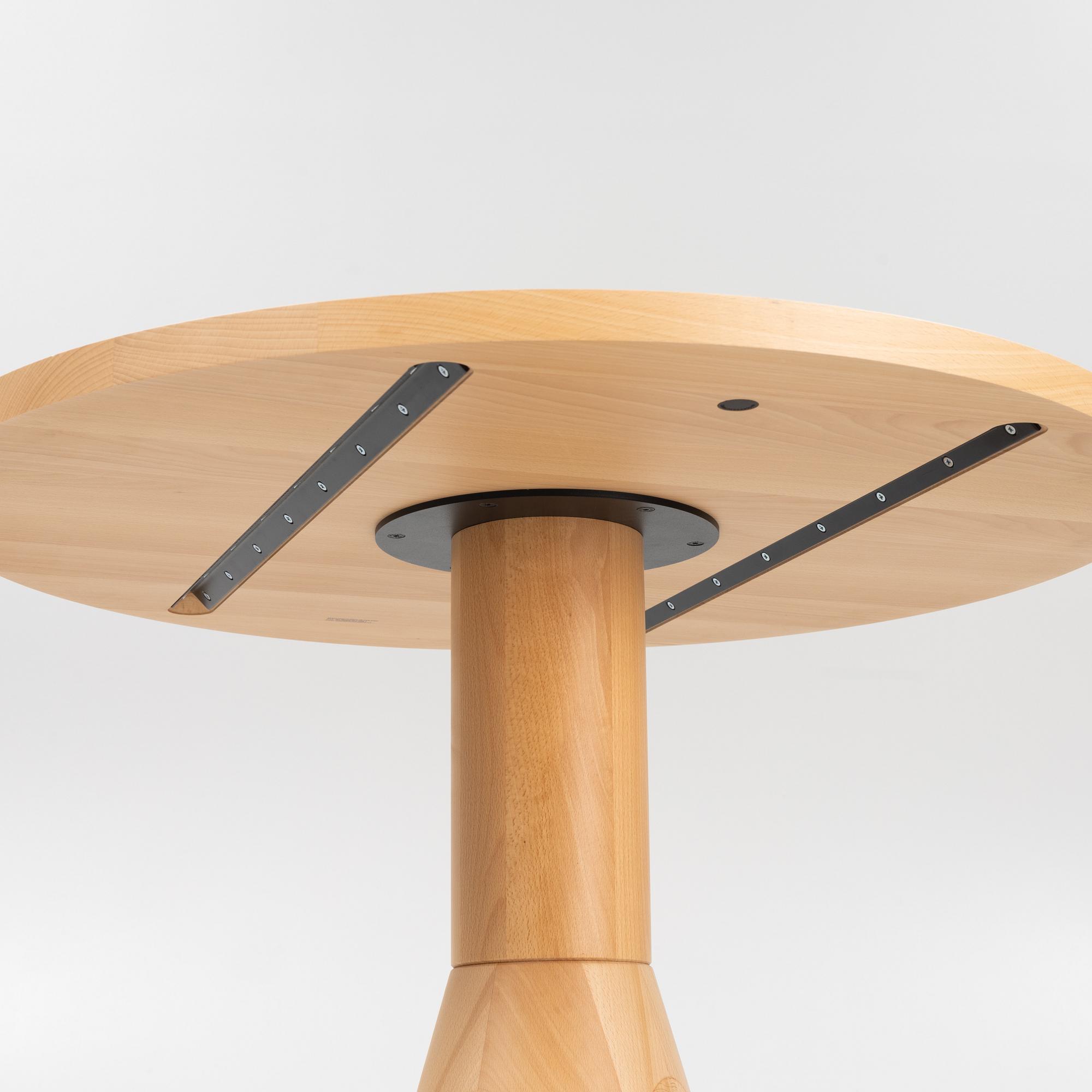 Chris Martin, a beech 'Draft Table' Massproductions.