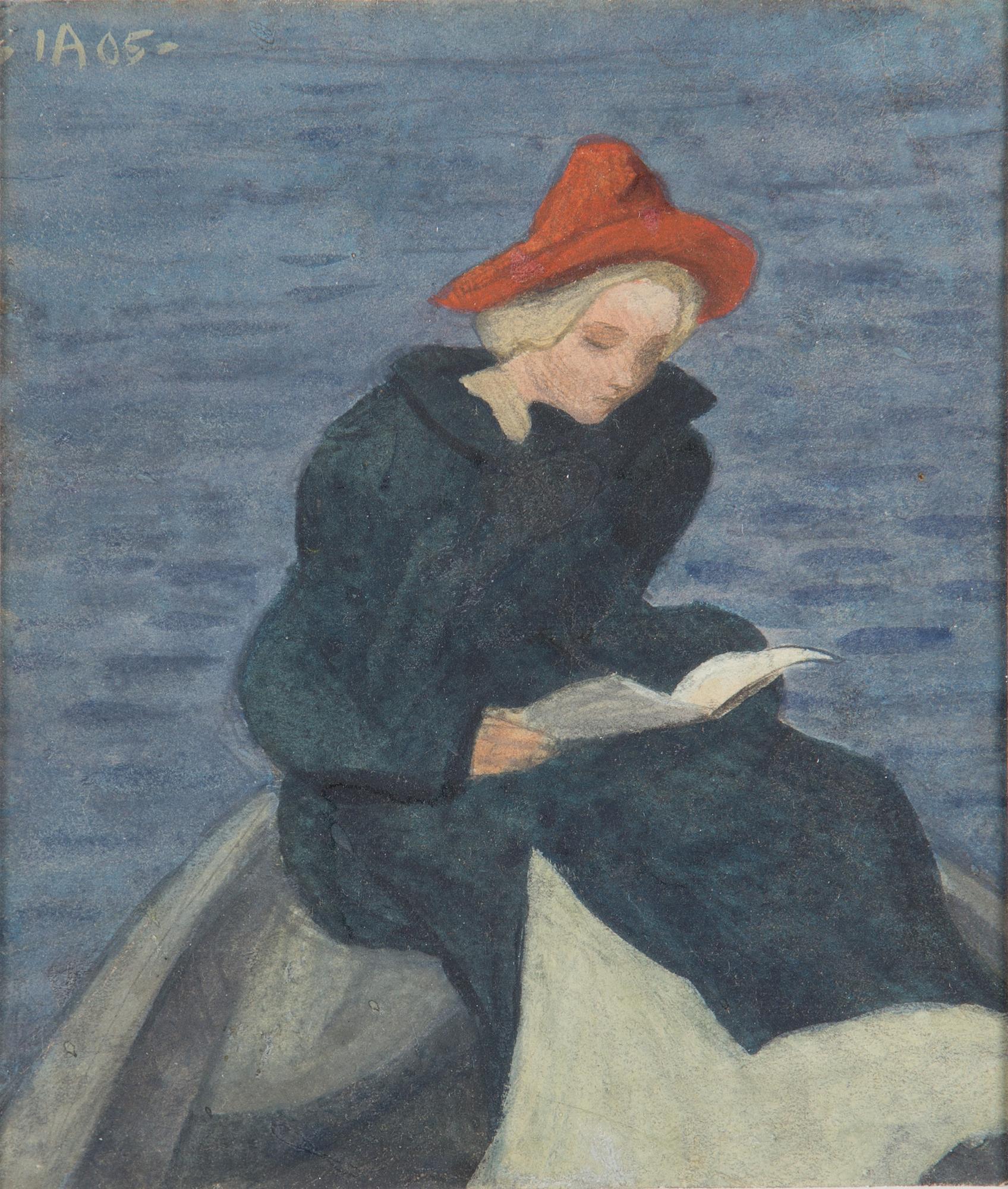 IVAR AROSENIUS, mixed media on paper, signed IA and dated -05.