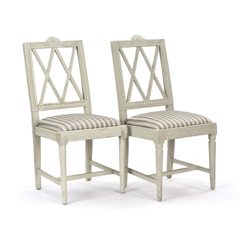 STOLAR, ett par. Sengustavianska, Lindome. 1800-talets början.