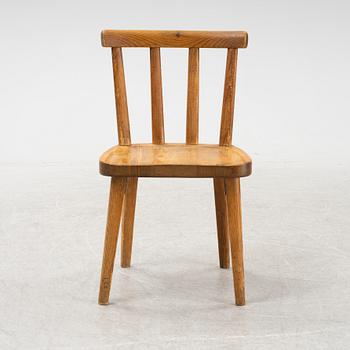 Axel Einar Hjorth, an 'Utö' pinewood chair, Nordiska Kompaniet, 1930's.