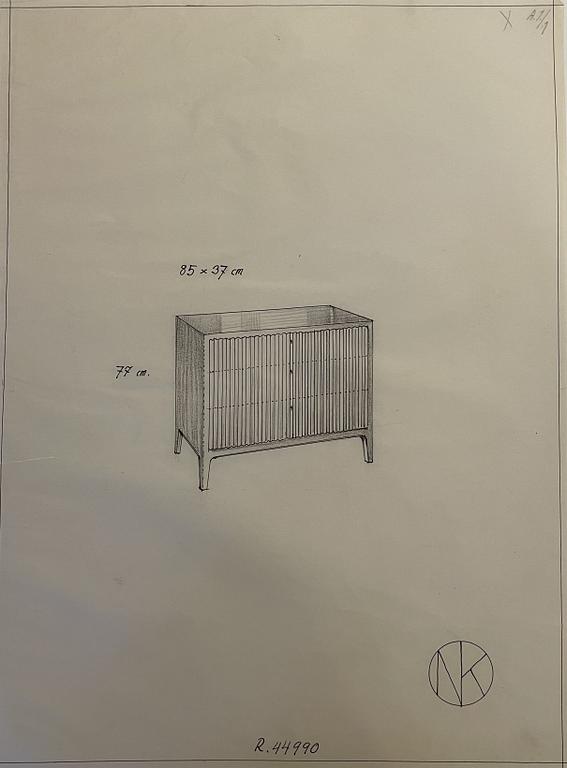 Nordiska Kompaniet, a rare "Anette" chest of drawers, Sweden, ca. 1944.