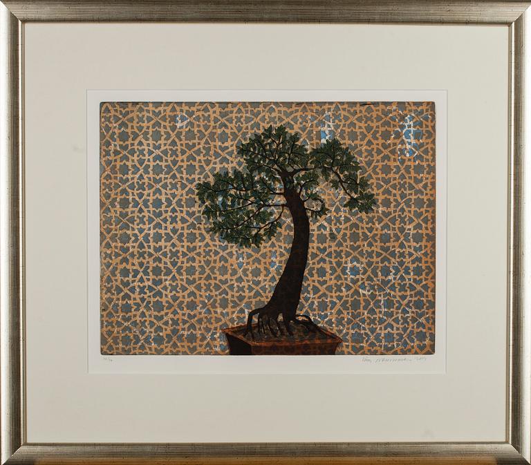 KIRSI NEUVONEN, färgetsning, signerad, daterad 2004, numrerad 66/70.