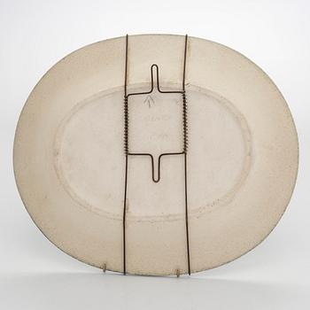 Birger Kaipiainen, dekorationsfat, keramik, signed Kaipiainen, Arabia.