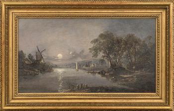 JOHN MUNDELL, oil on canvas, signed,