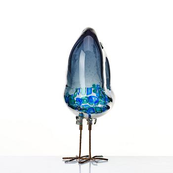 Alessandro Pianon, a "Pulcino" glass bird by Vistosi, Italy 1960's.