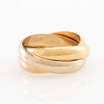 Cartier, Ring "Trinity" 18K trefärgat guld.